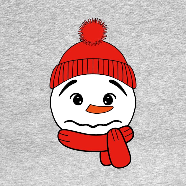 Winter Snowman by SartorisArt1